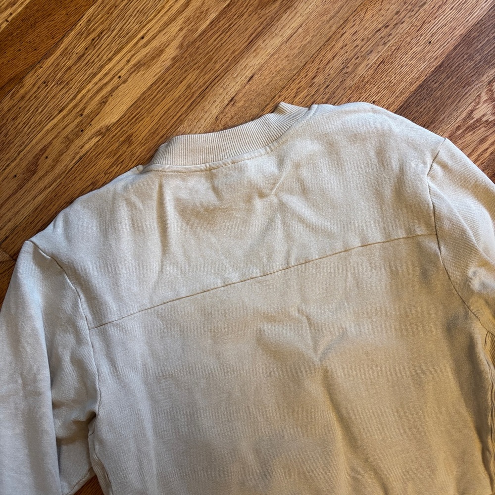Varley Cream Edith Rib Pique - Picture 7 of 7